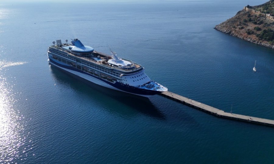 Alanya’da Kruvaziyer Rekoru: Bu Yıl 25 Gemiyle 23 Bin Turist Geldi