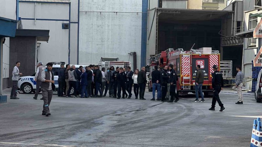 Konya’da Fabrikada Gaz Sıkışması Sonucu Parlama