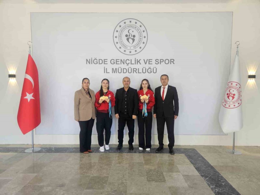 Şampiyon Kardeşler Niğde’ye Madalyalarla Döndü