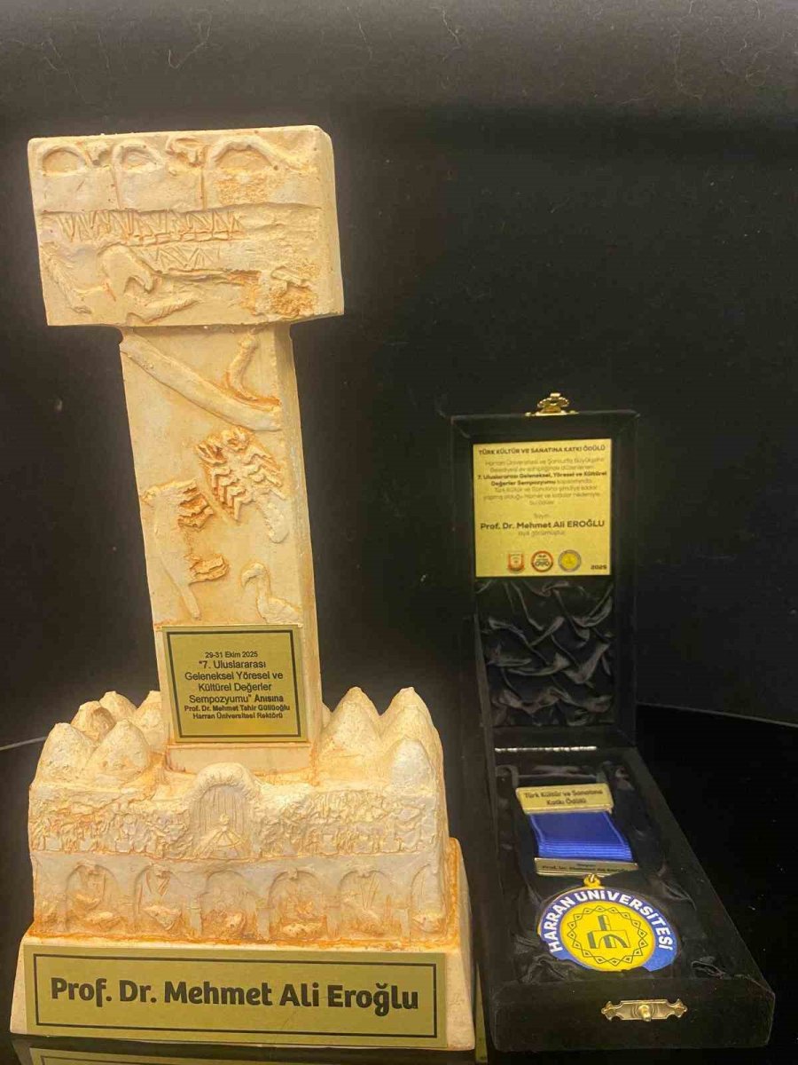 Akdeniz Üniversitesi Öğretim Üyesi Prof. Dr. Mehmet Ali Eroğlu’na, Türk Kültür Ve Sanatına Katkı Ödülü