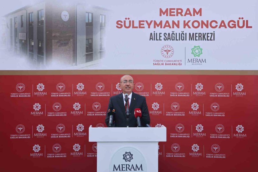 Meram’da Süleyman Koncagül Asm Hizmete Açıldı
