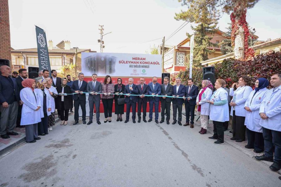 Meram’da Süleyman Koncagül Asm Hizmete Açıldı
