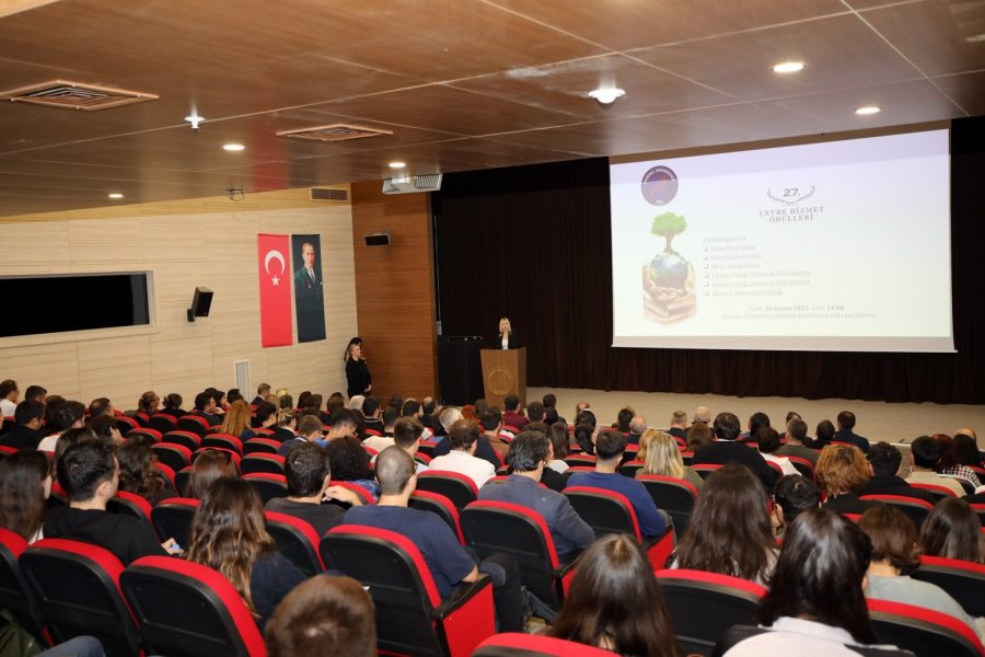 Akdeniz Üniversitesi Çevre Hizmet Ödülleri 27. Yılında Sahiplerini Buldu