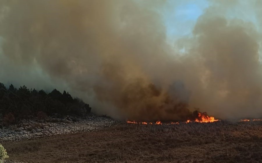 Beyşehir’de Sazlıklar Alev Alev Yandı
