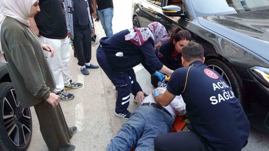 Otomobilin Çarptığı Yaya Ağır Yaralandı