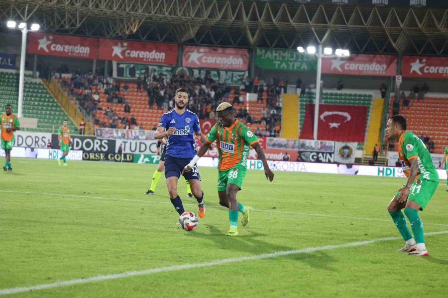 Trendyol Süper Lig: Alanyaspor: 1 - Kasımpaşa: 2 (maç Sonucu)