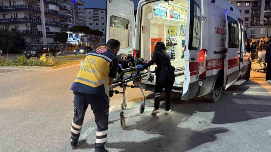 Gazipaşa’da Otomobil İle Motosiklet Çarpıştı: 1 Yaralı