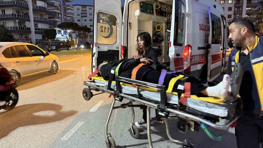 Gazipaşa’da Otomobil İle Motosiklet Çarpıştı: 1 Yaralı