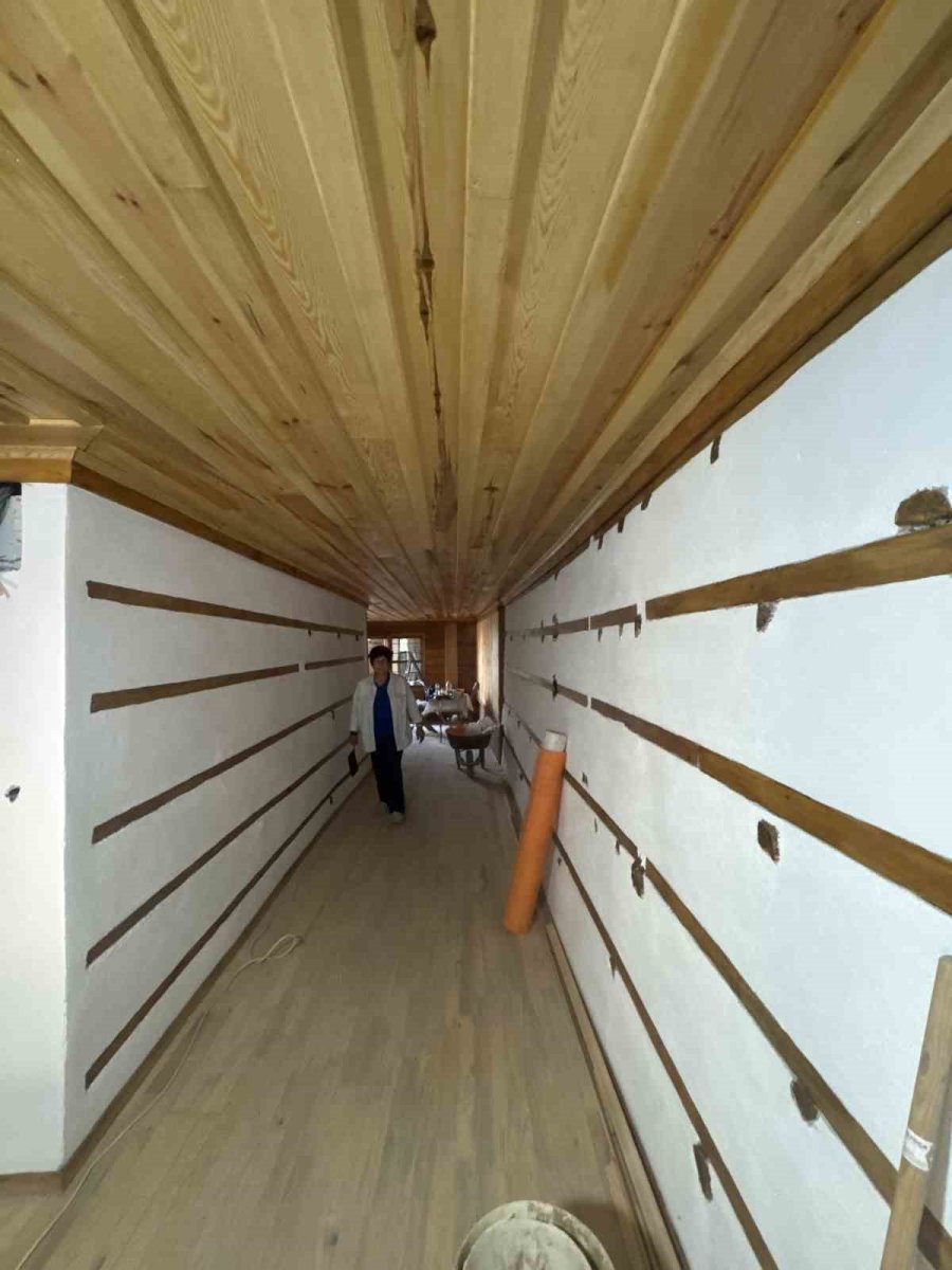 Antalya’da Ata Mirası Tarihi Düğmeli Evler Restore Ediliyor