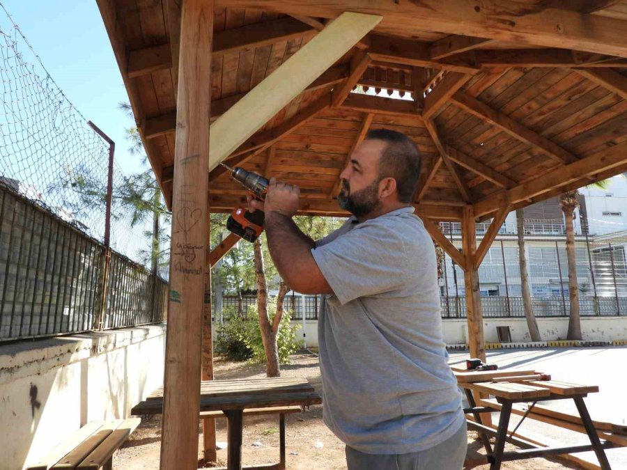 Kepez Belediyesi’nden Okullara Estetik Dokunuş