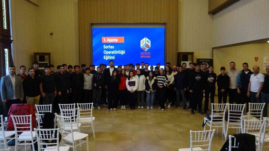 Mersin’de Öğrencilere Sortex Operatörlüğü Eğitimi Verildi