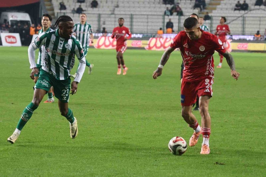 Trendyol Süper Lig: Konyaspor: 0 - Antalyaspor: 0 (maç Sonucu)