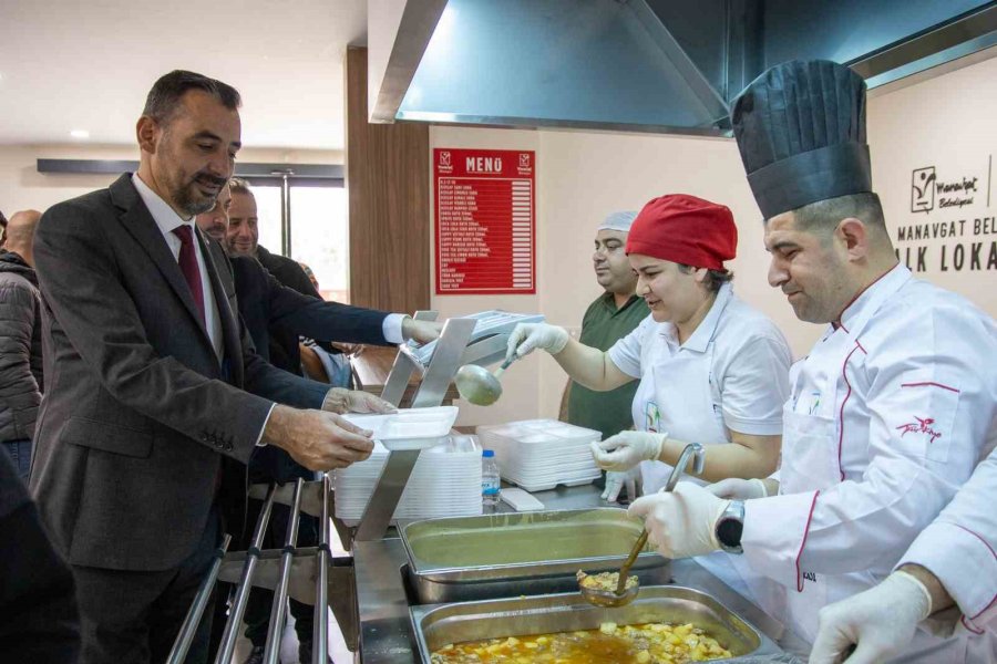 Manavgat Belediyesi 2. Halk Lokantası Hizmete Açıldı