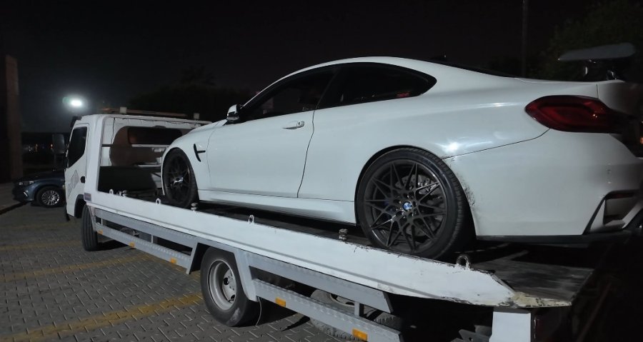 Drift Atıp Egzozdan Ateş Çıkardı: O Sürünün Ehliyeti İptal Edilip 55 Bin Tl Ceza Kesildi