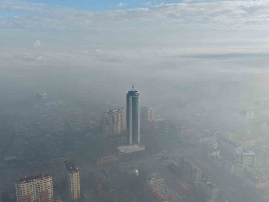 Konya Güne Kartpostallık Sis Manzarasıyla Başladı