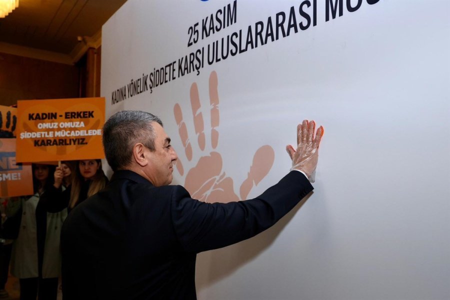 Vali Toros: "kadına Şiddet İnsanlığa İhanettir"