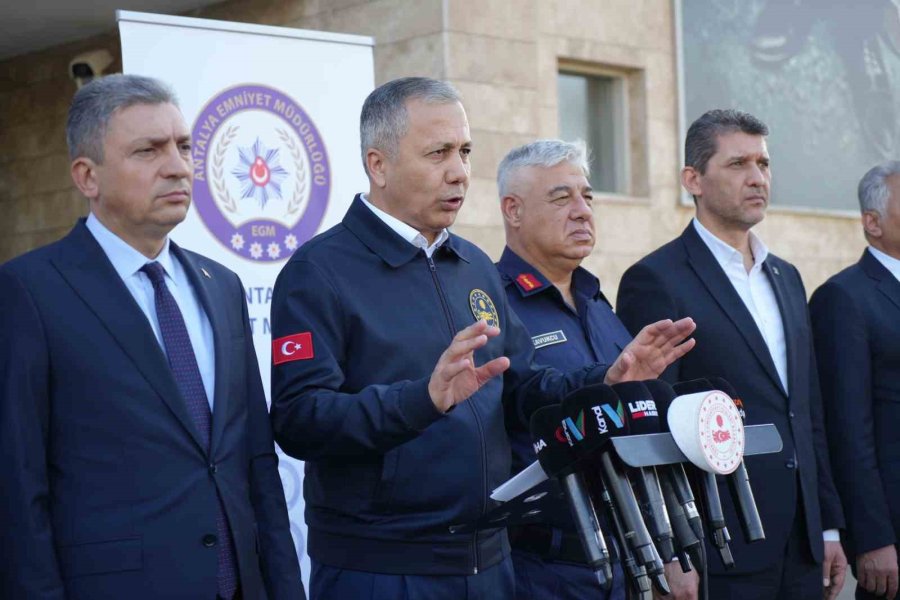 İçişleri Bakanı Ali Yerlikaya: "uyuşturucuya Savaş Açtık, Operasyonlarımızla Onlara Nefes Aldırmayacağız"