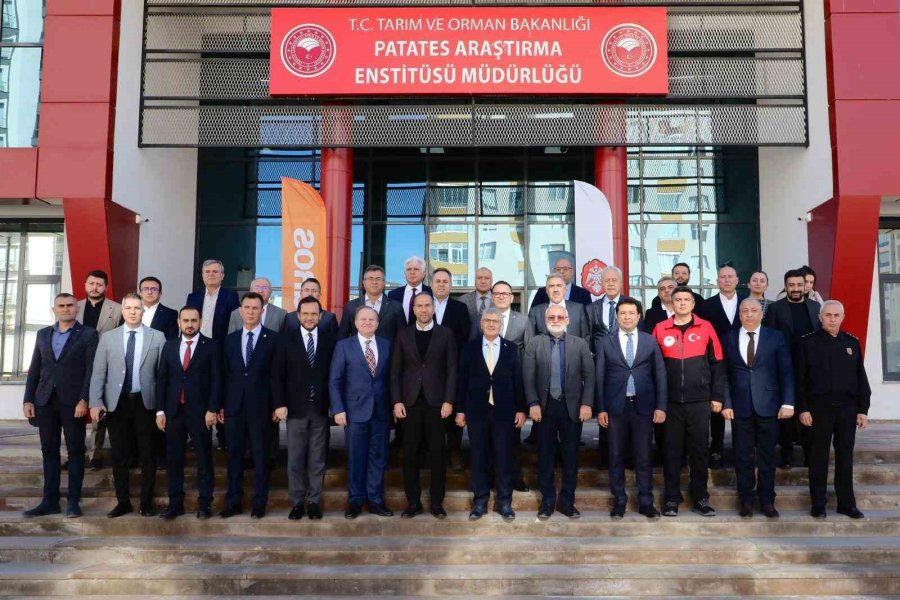 Yerli Ve Mili Tohumlarla Üretilen Patates İle Barbunyanın İlk Alımı Niğde’de Gerçekleştirildi