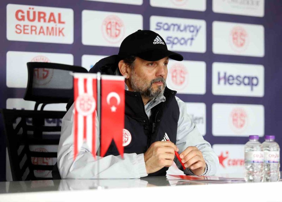 Erol Bulut: "göztepe Maçı Bizim İçin Kolay Olmayacak"