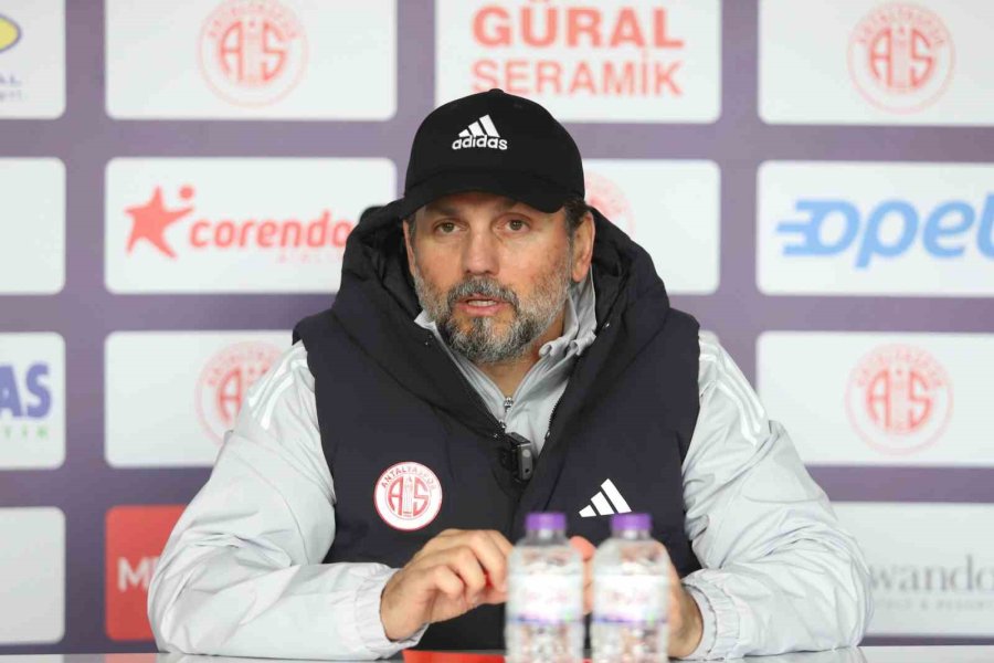 Erol Bulut: "göztepe Maçı Bizim İçin Kolay Olmayacak"