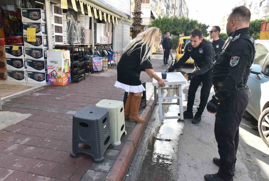 Kepez’de Yol Ve Kaldırım İşgallerine Geçit Yok