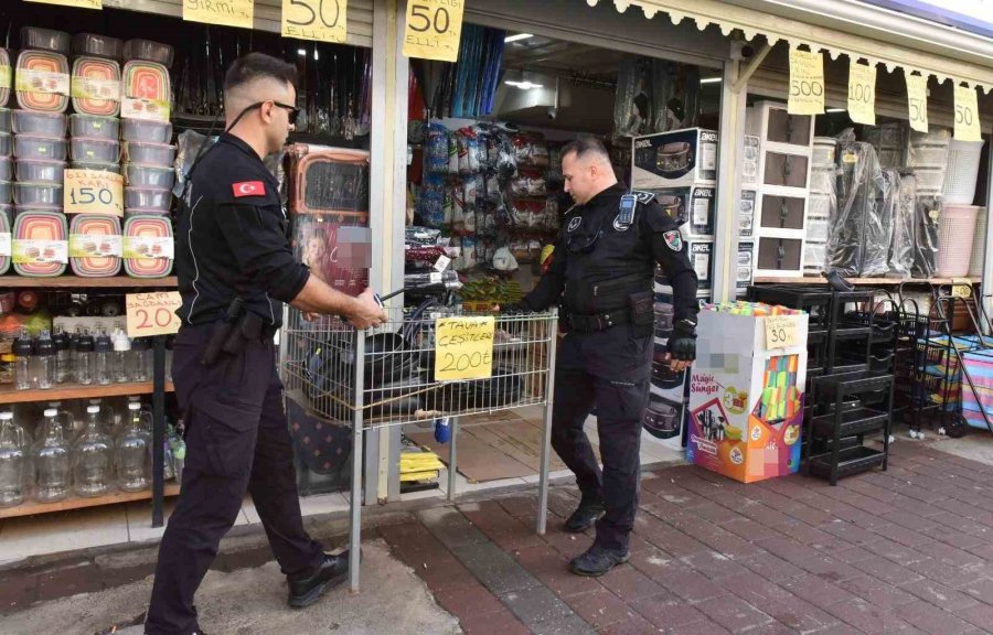 Kepez’de Yol Ve Kaldırım İşgallerine Geçit Yok