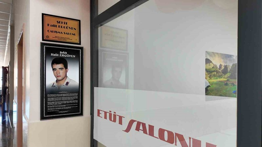 Şehit Yusuf Bozkurt Ve Şehit Halit Ergüven’in Adları Bu Okulda Yaşatılıyor