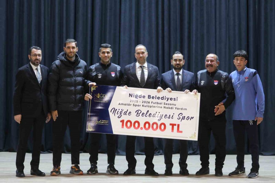 Niğde Belediyesi’nden Amatör Spora Rekor Destek
