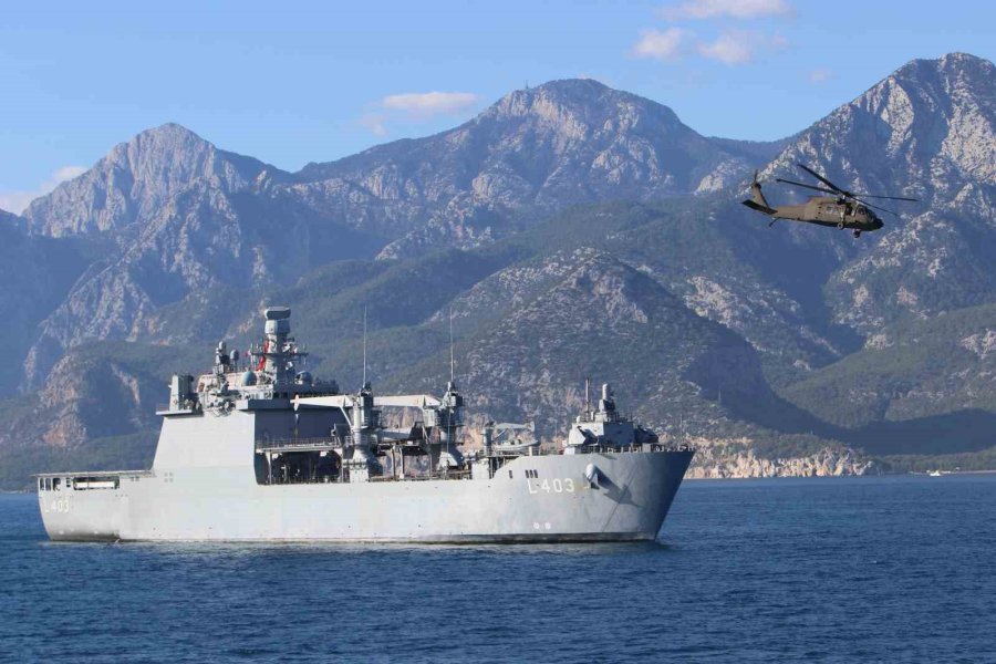 Doğu Akdeniz-2025 Tatbikatı Antalya Açıklarında Nefes Kesti