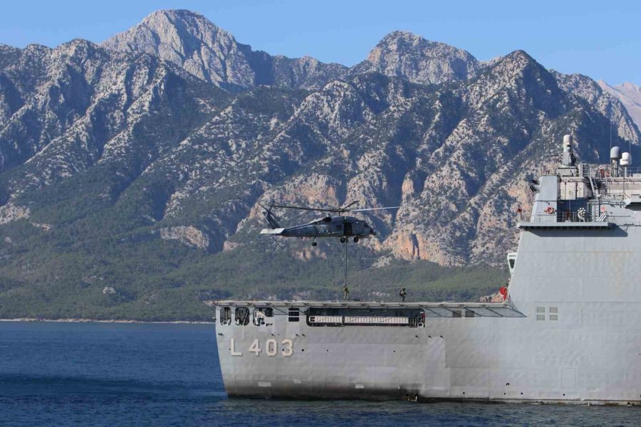 Doğu Akdeniz-2025 Tatbikatı Antalya Açıklarında Nefes Kesti