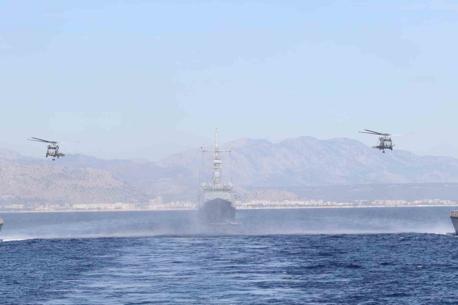 Doğu Akdeniz-2025 Tatbikatı Antalya Açıklarında Nefes Kesti