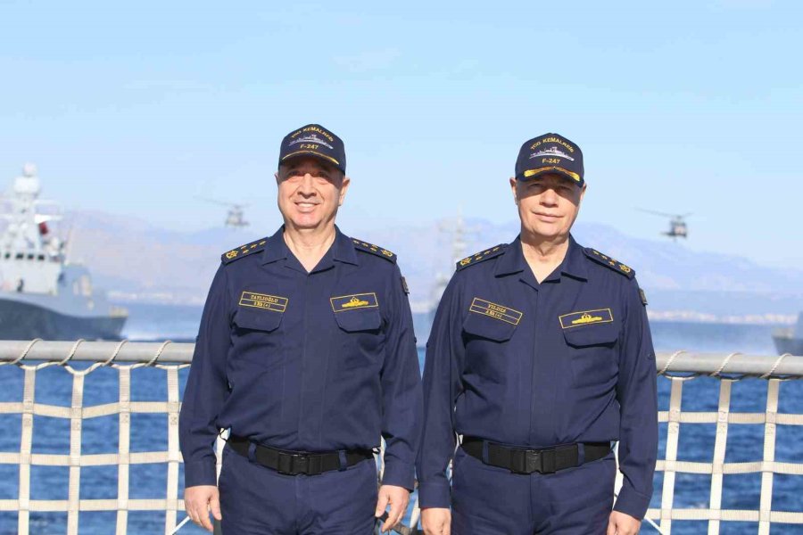 Doğu Akdeniz-2025 Tatbikatı Antalya Açıklarında Nefes Kesti