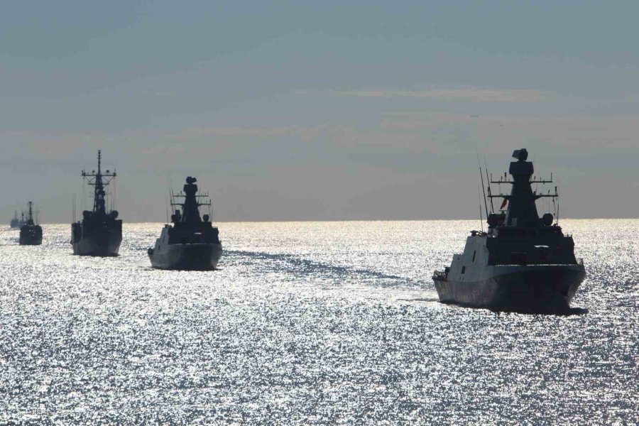 Doğu Akdeniz-2025 Tatbikatı Antalya Açıklarında Nefes Kesti