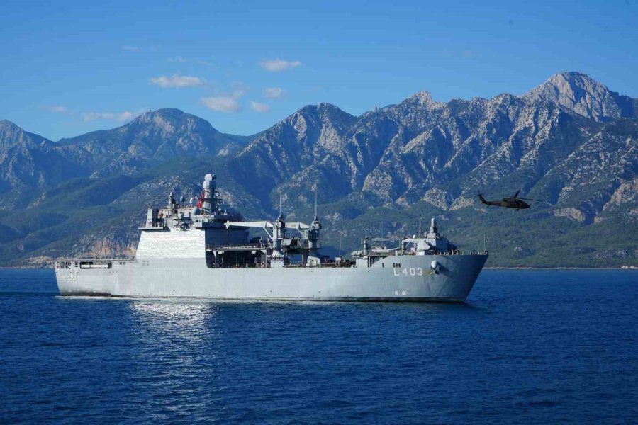 Doğu Akdeniz-2025 Tatbikatı Antalya Açıklarında Nefes Kesti