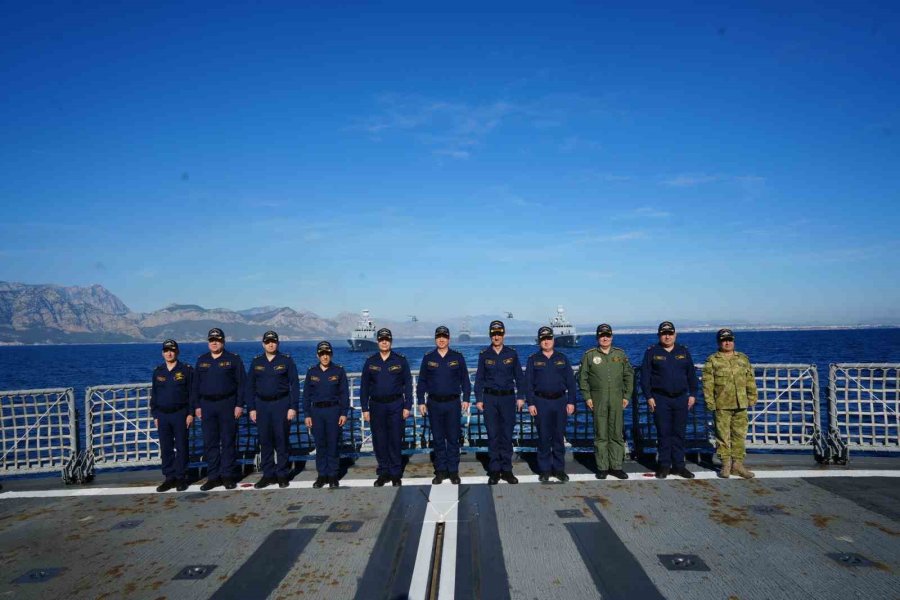 Doğu Akdeniz-2025 Tatbikatı Antalya Açıklarında Nefes Kesti