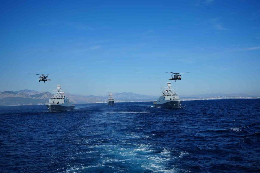 Doğu Akdeniz-2025 Tatbikatı Antalya Açıklarında Nefes Kesti