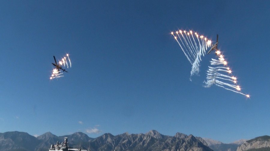 Doğu Akdeniz-2025 Tatbikatı Antalya Açıklarında Nefes Kesti