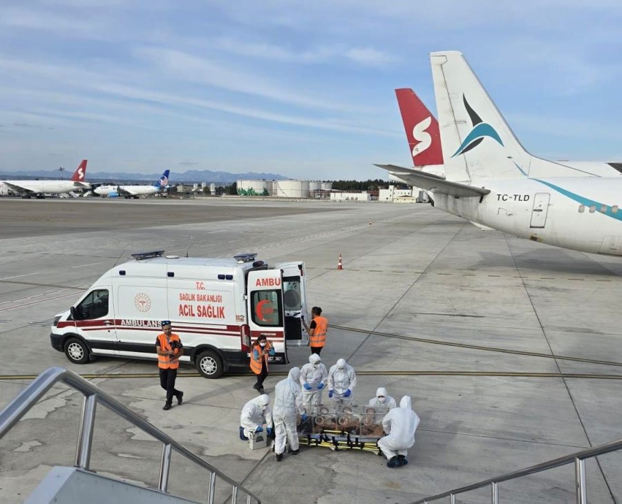 Antalya Havalimanı’nda Uluslararası Salgın Senaryolu "acil Durum Tatbikatı"