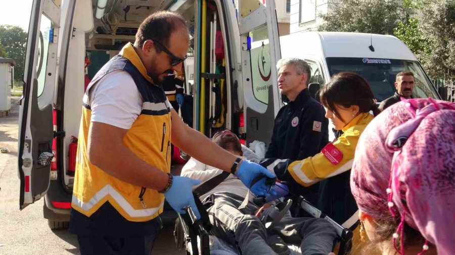 Yangına Uykuda Yakalandı, Dumandan Etkilendi