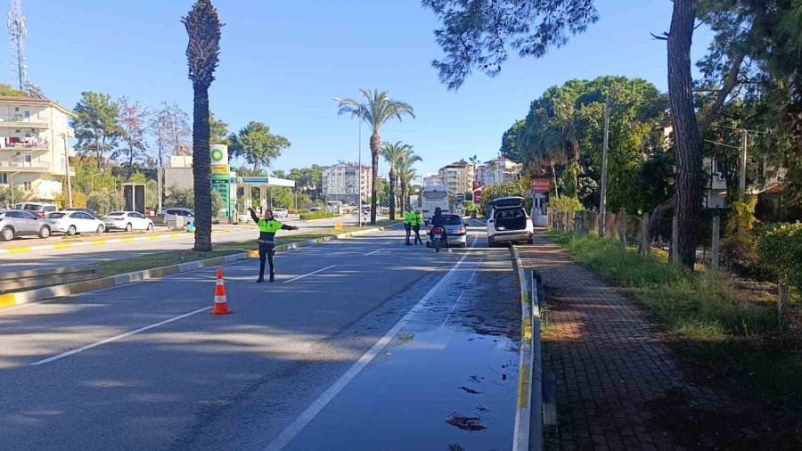 Manavgat’ta Uygulamaya Takılan Sürücüye 43 Bin Lira Ceza