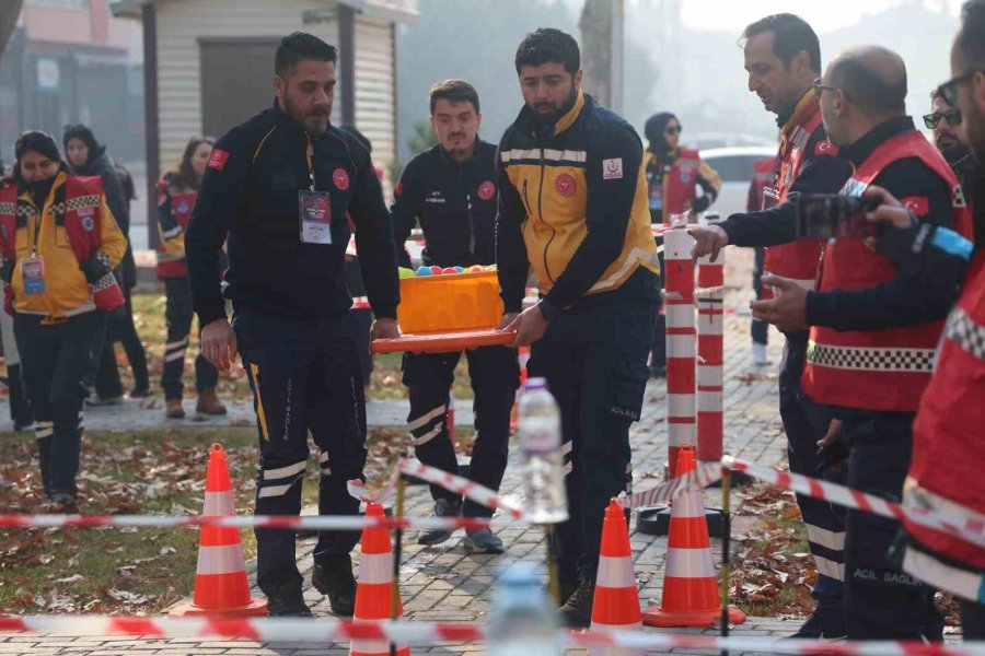 Gerçeğini Aratmayan Kaza Tatbikatı