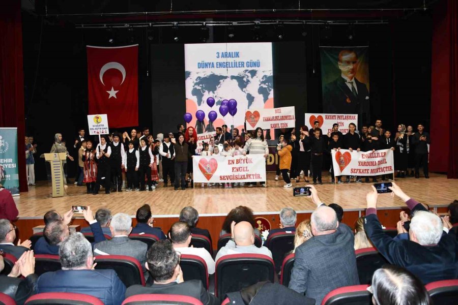 Akşehir’de 3 Aralık Engelliler Günü Etkinlikleri