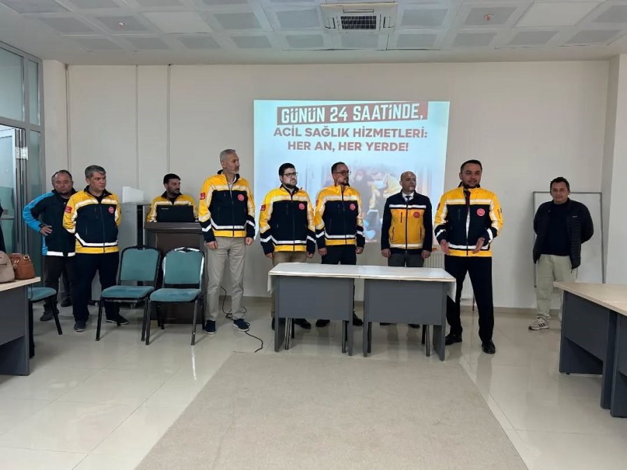 İnan’dan 112 İstasyonlarına Ziyaret