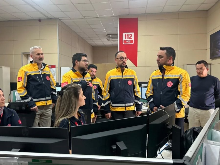 İnan’dan 112 İstasyonlarına Ziyaret