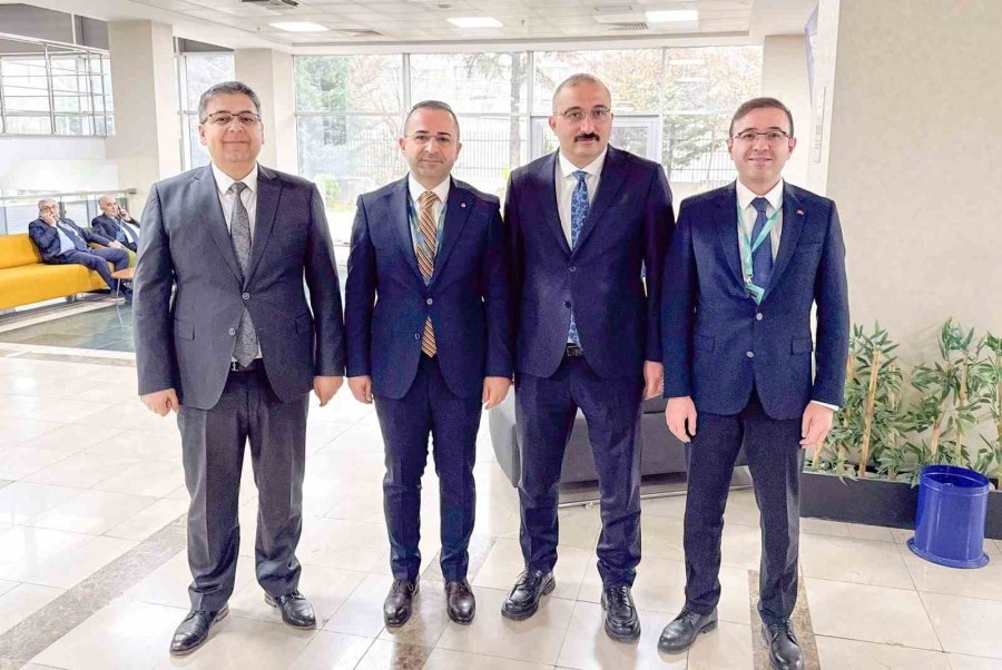 Başkan Güngör ’den Ankara’da Manavgat Osb İle İlgili Yoğun Temaslar