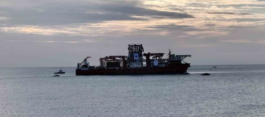 Türkiye’nin 6’ıncı Sondaj Gemisi Mersin’e Ulaştı