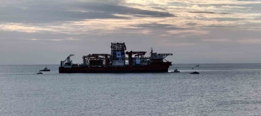 Türkiye’nin 6’ıncı Sondaj Gemisi Mersin’e Ulaştı