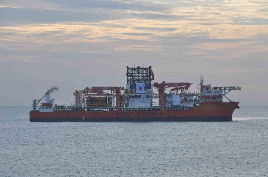 Türkiye’nin 6’ıncı Sondaj Gemisi Mersin’e Ulaştı