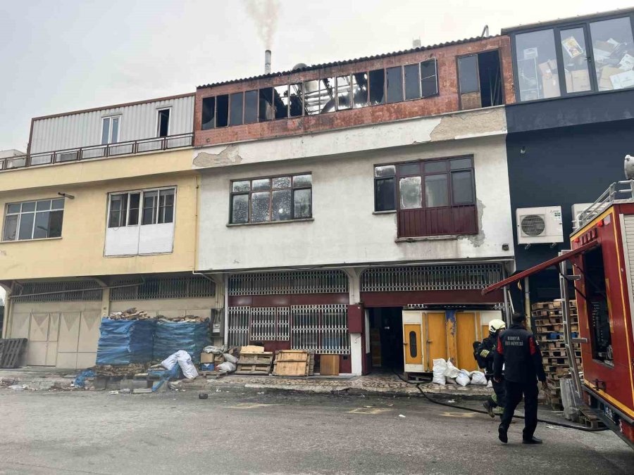 Konya’da Şeker İmalathanesinin Kazan Dairesinde Yangın Paniği