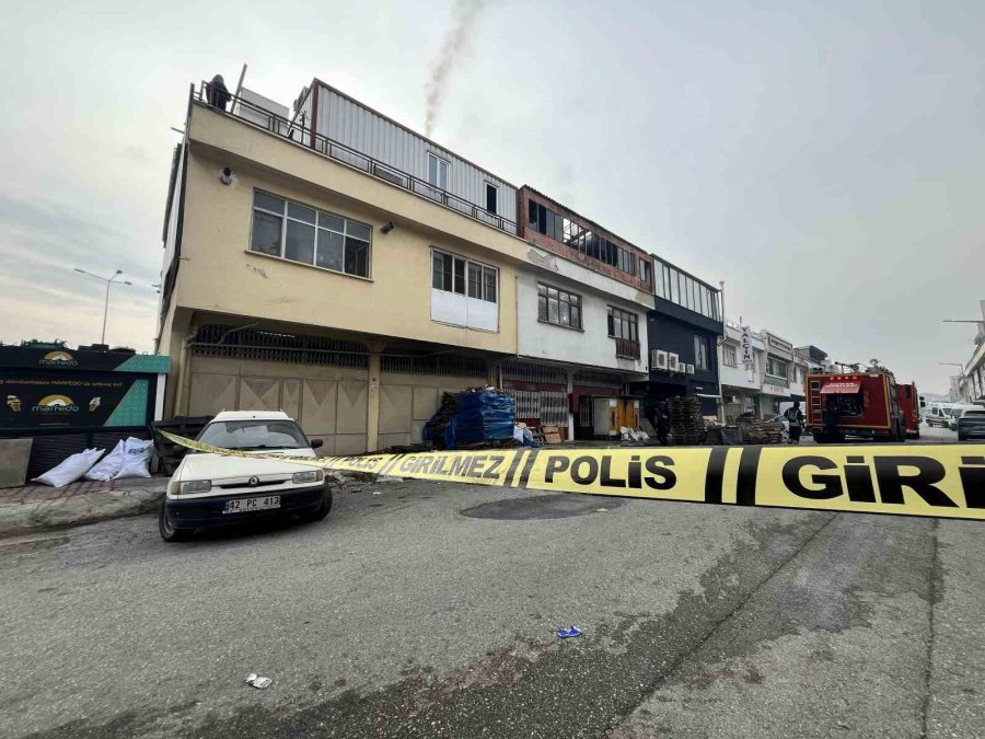 Konya’da Şeker İmalathanesinin Kazan Dairesinde Yangın Paniği